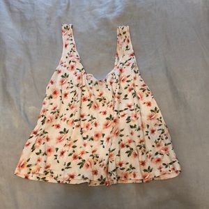 Floral, Flowy Tank Top